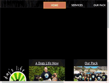 Tablet Screenshot of adogslifenow.com